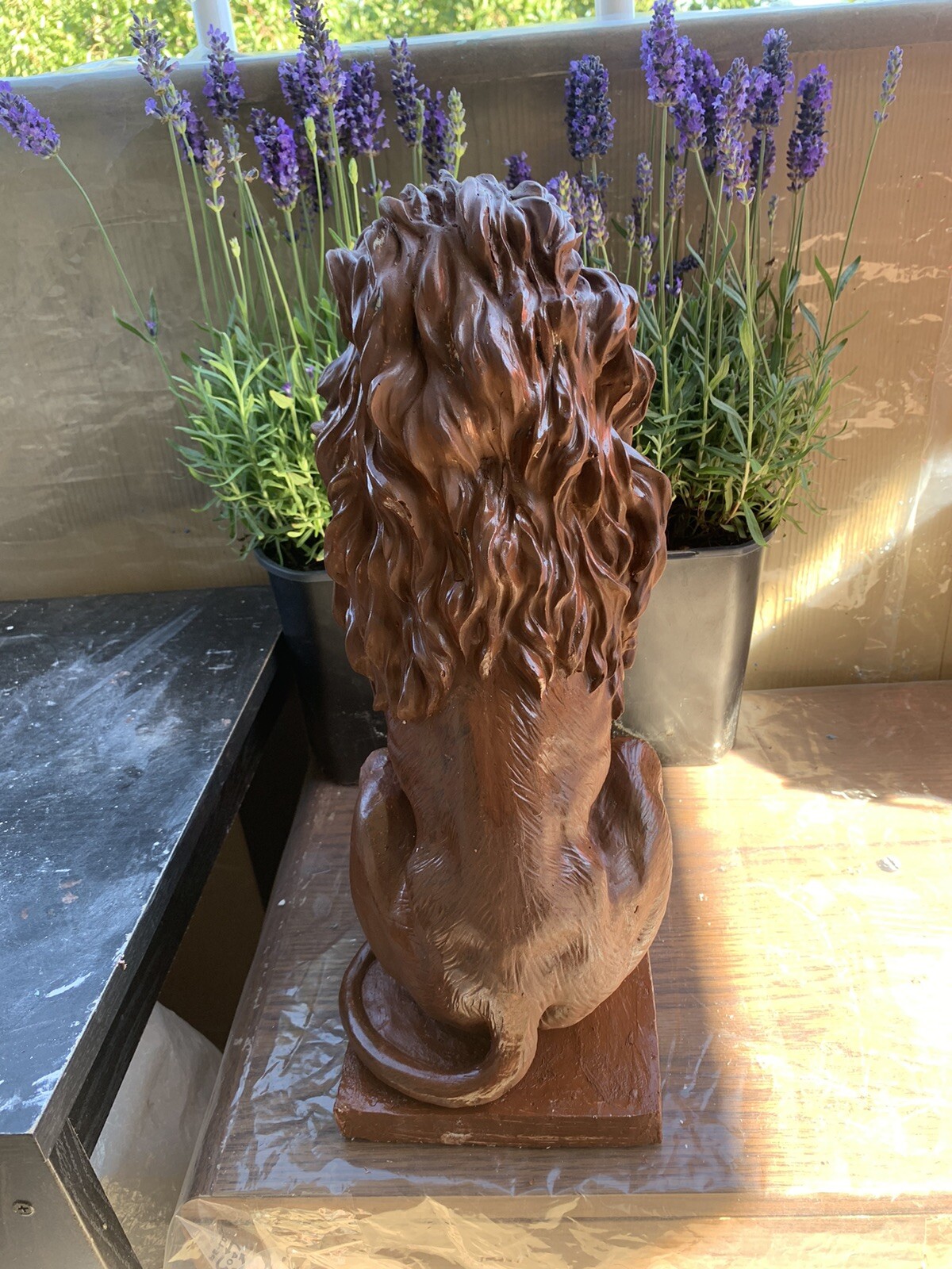 LATEX RUBBER MOLD Only YKM-L5014 Lion H. 16” Casing Sold Separately Made In USA