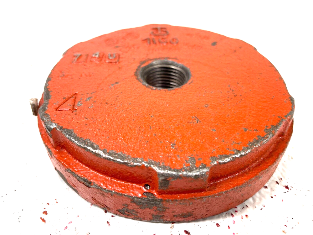 SHURJOINT Style 7160 4" Cap Grooved Pipe Fitting Fits IPS Pipe Sizes