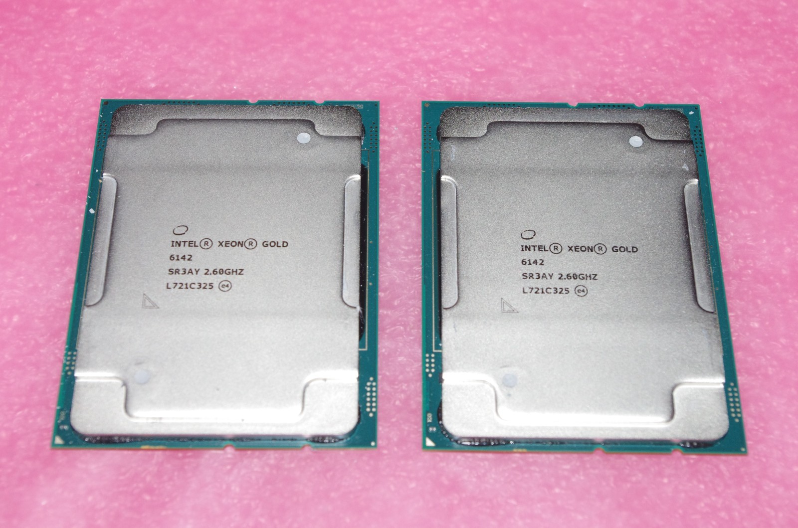 MATCHED PAIR 2x Intel Xeon GOLD 6142 LGA3647 CPUs SR3AY Dell R740XD R640 32 CORE