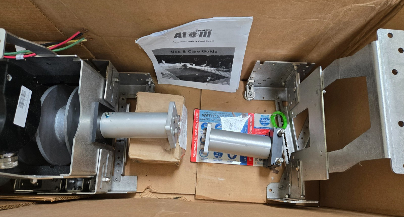 New Coverstar Atom Automatic Pool Cover Mo Mechanism For Transfer LEFT A3847 NEW