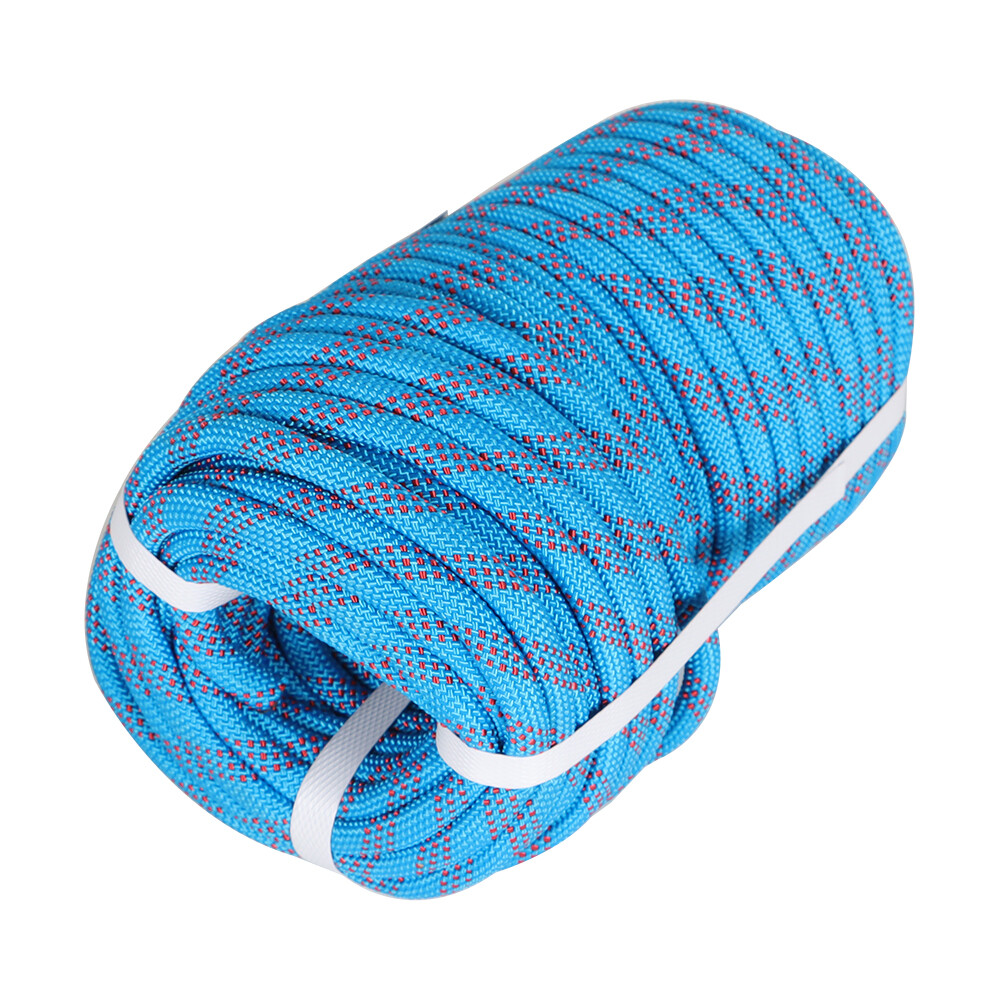 Braided Polyester Rope (3/8" X 100') Strong Pulling Rope for Climbing Sailing