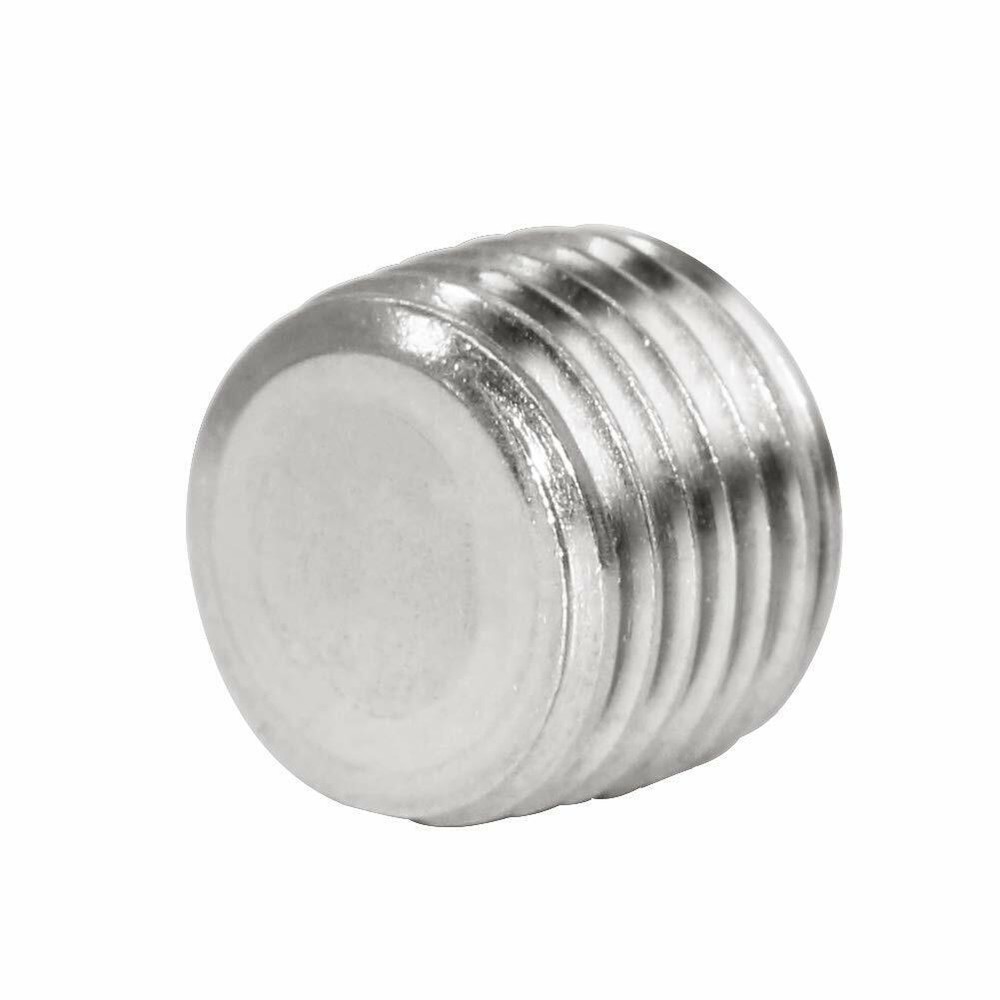 5pcs Hex Countersunk Plug Socket Head Stainless Steel Pipe 3/8" NPT Male Thread
