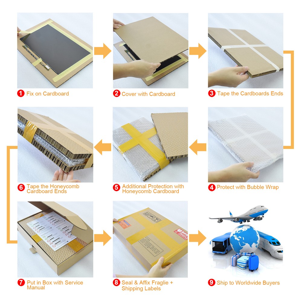 Touchpad for 8-Inch TP02040005