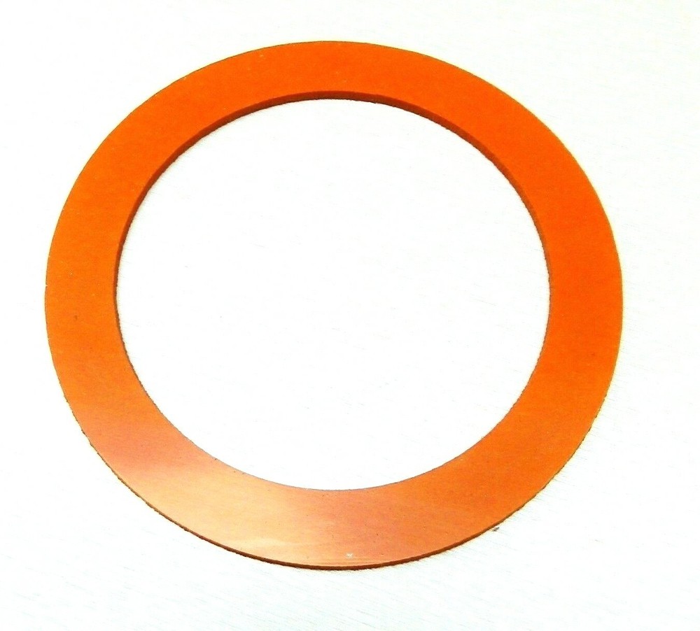 3" Gaskets Silicone Rubber & Graphite Set for Vacuum Casting Perforated Flasks