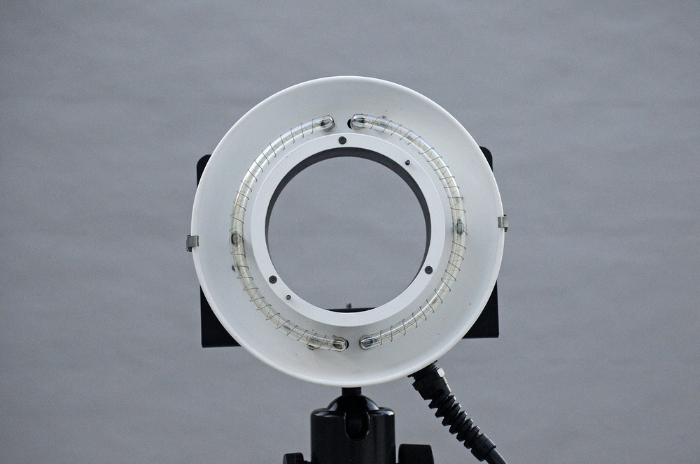 Bowens Ring Flash, 15" Diffuser, Camera Bracket, for Speedotron Black Line