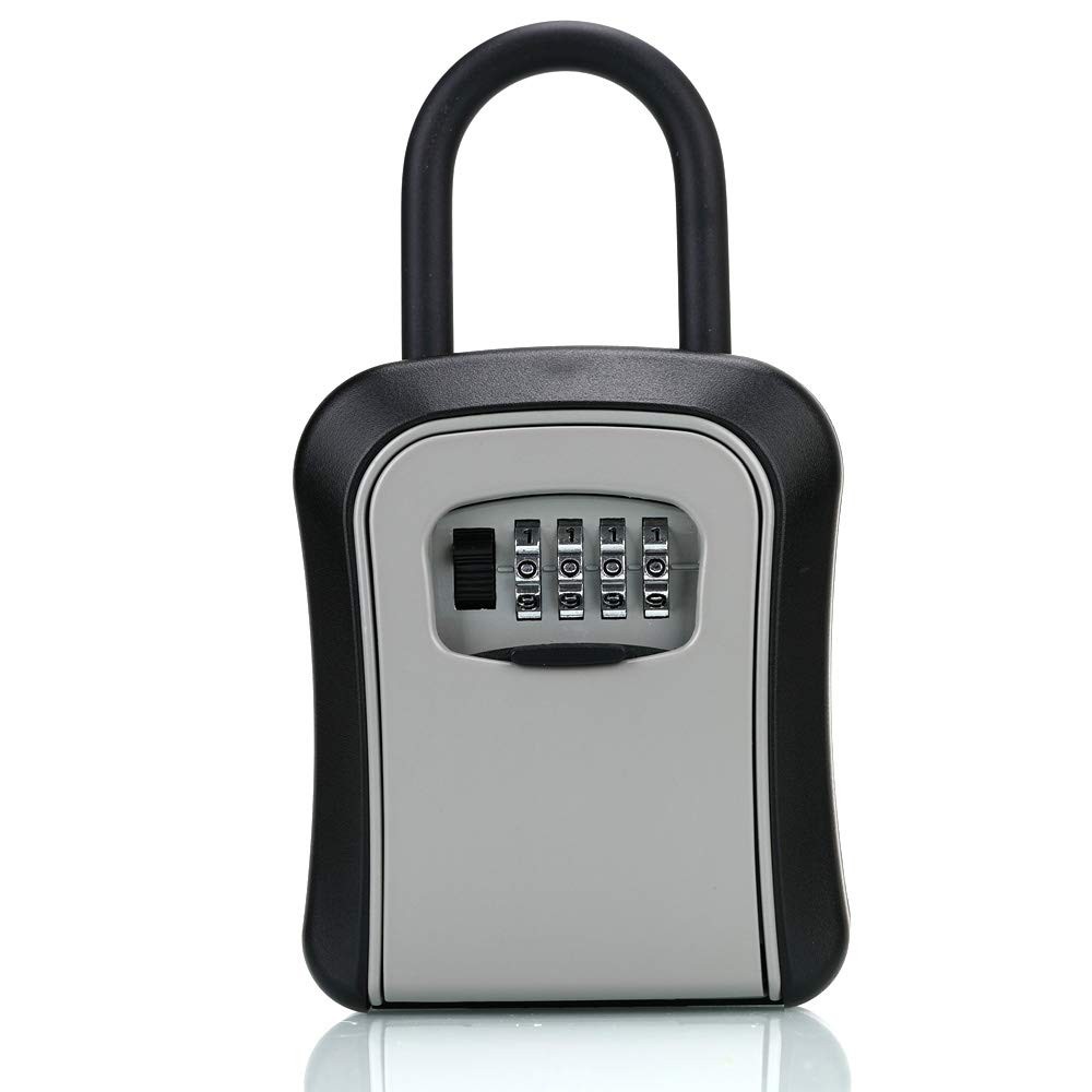 Key Lock Box, Combination Lock box with Code for House Key Storage, Combo Doo...