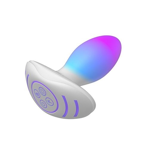 Illumination THE Plug App Controlled Custom Lighting Vibrating Anal Plug