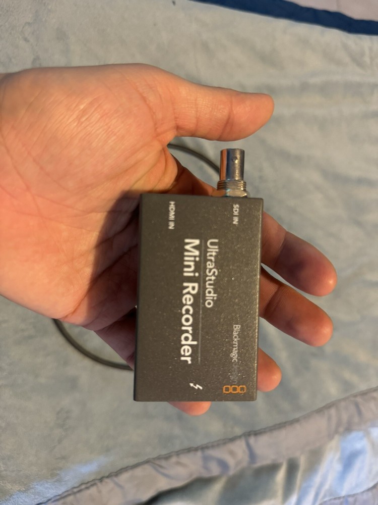 blackmagic design ultrastudio mini recorder