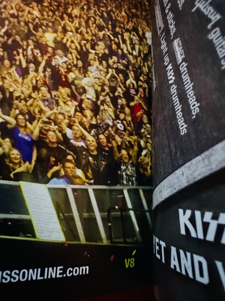 Kiss End of the Road Final Tour 2023 Program Version 8 Gene Simmons Paul Stanley