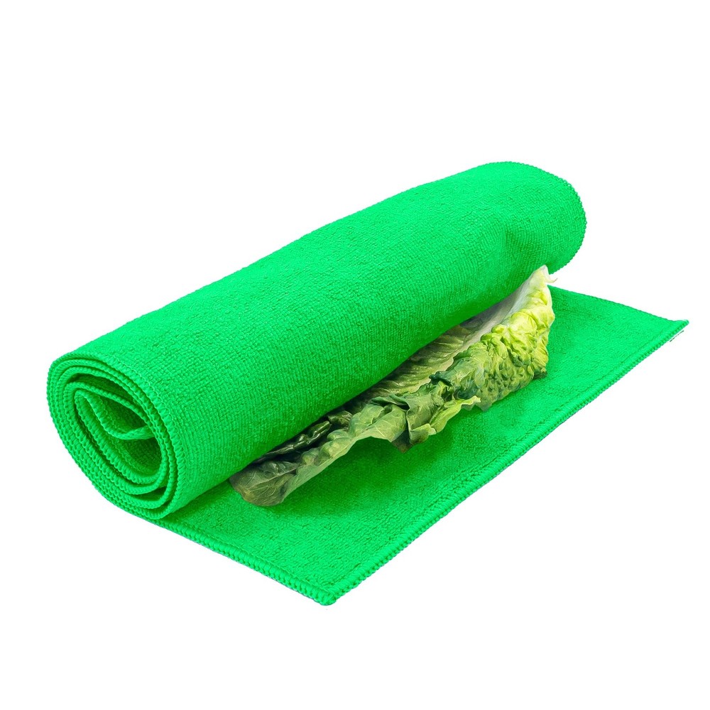 Eurow Microfiber Lettuce Wrap Towels, Ultra Absorbent Terry Weave Vegetable D...