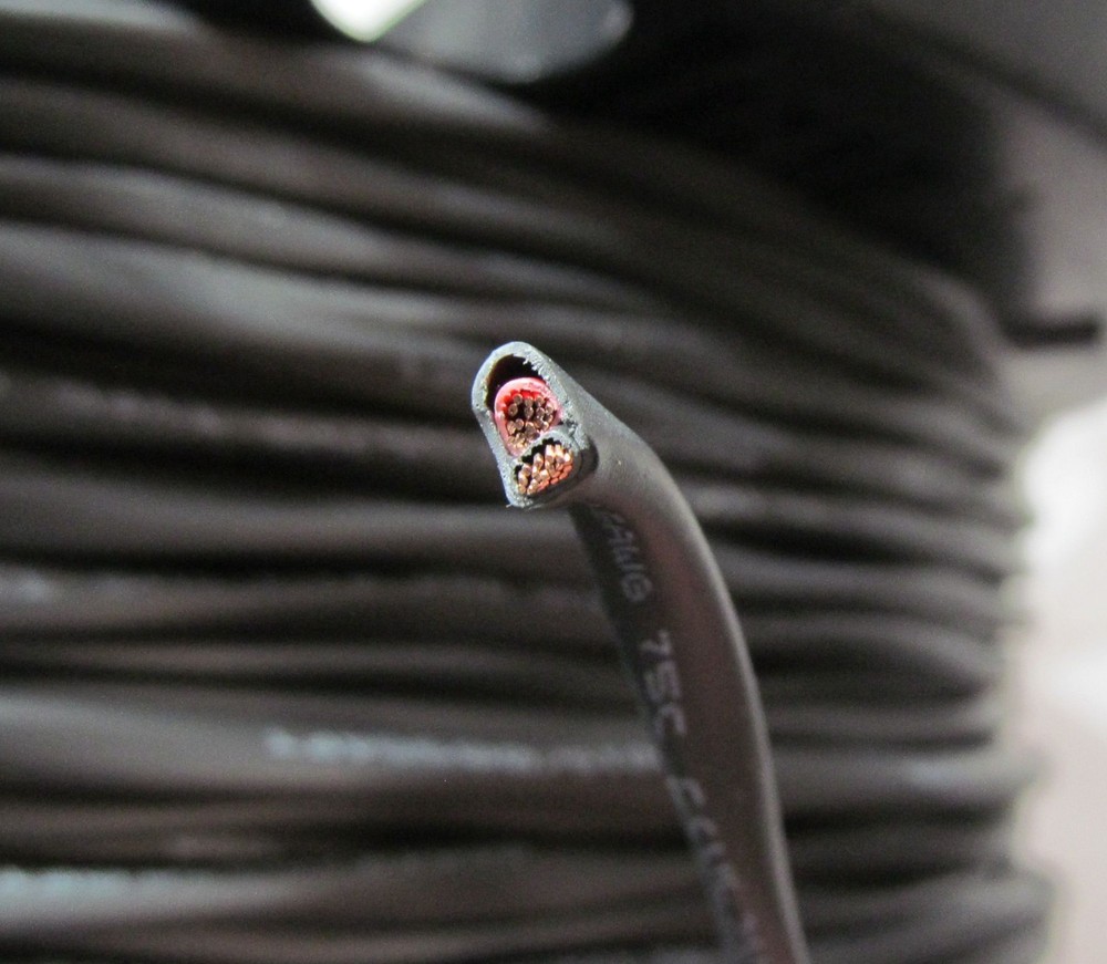 1000ft SPOOL LIBERTY CABLE E190606 COMMUNICATIONS/ SPEAKER CABLE 16AWG 2C
