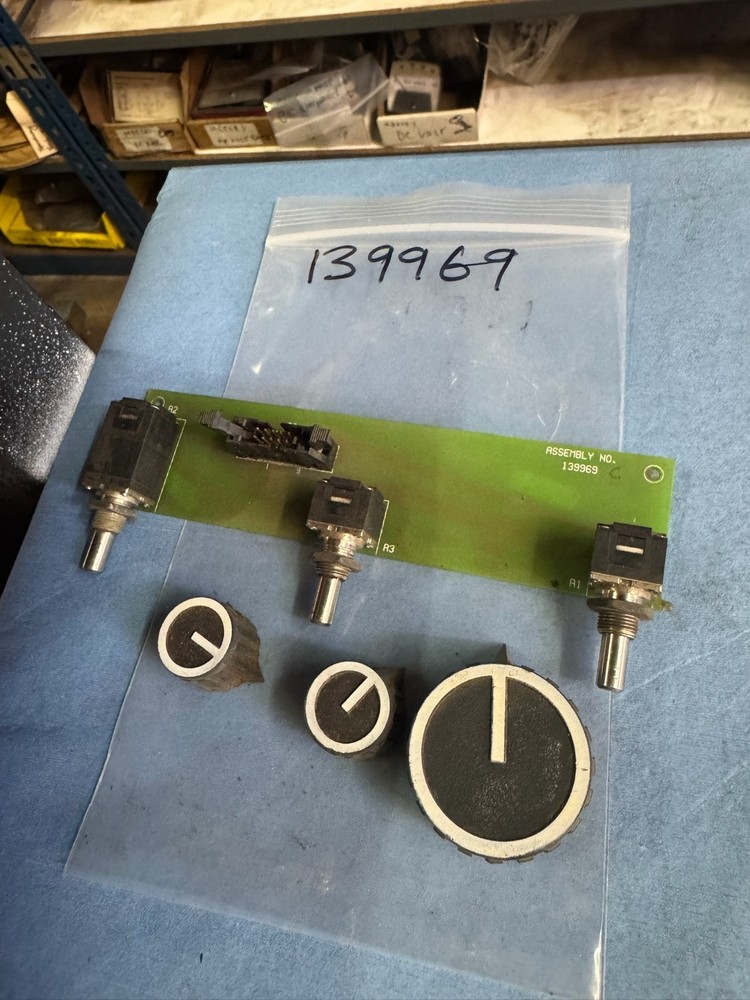 139969 PC Board with Knobs for Syncrowave 351 - USED | Miller Welder Part