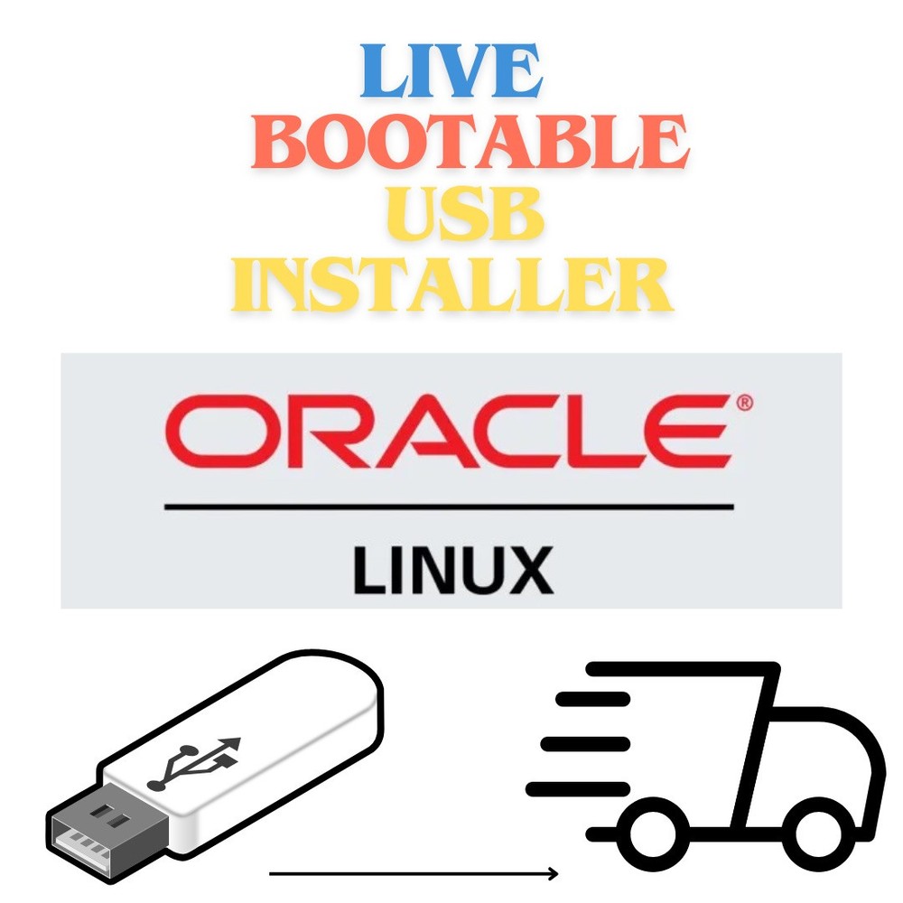 Oracle Linux 9.5 BOOTABLE USB Flash Drive RED HAT ENTERPRISE LINUX ALTERNATIVE