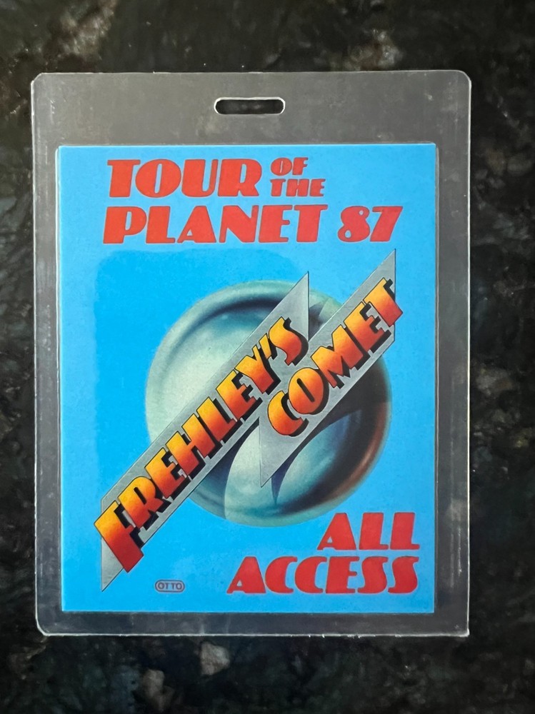 Ace Frehley All Access Laminate Pass #425 Kiss Spaceman Frehley's Comet OTTO