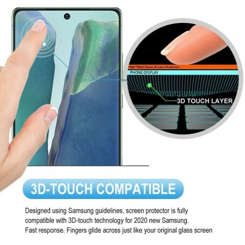 For Samsung Galaxy Note 20 Ultra - Screen Protector Tempered Glass (Fingerprint