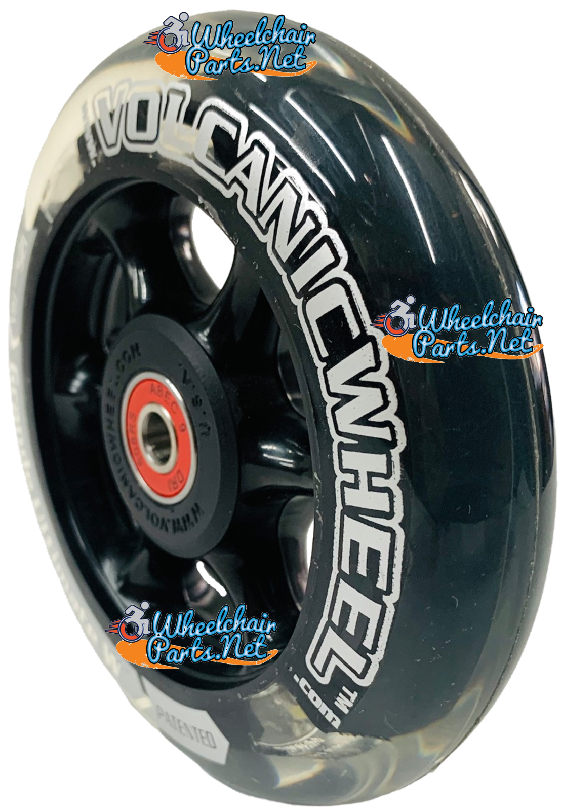 Lighted Caster Wheels in 3", 4", 5" and 6" Size with 1" Hub and 5/16" Bearings