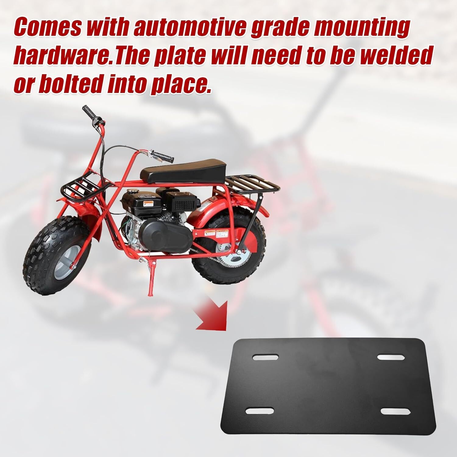 Mount Plate Kit For Harbor Freight Predator 212cc 6.5hp Engine