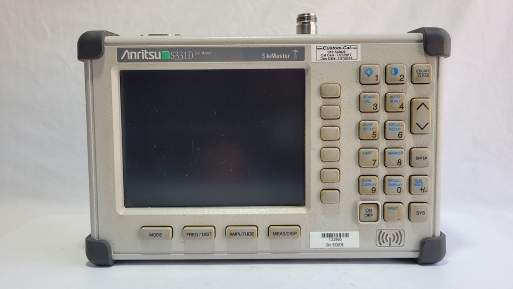 Anritsu S331D Site Master Cable & Antenna Analyzer With Case