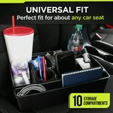 Universal Car Seat Organizer with Drink Holders