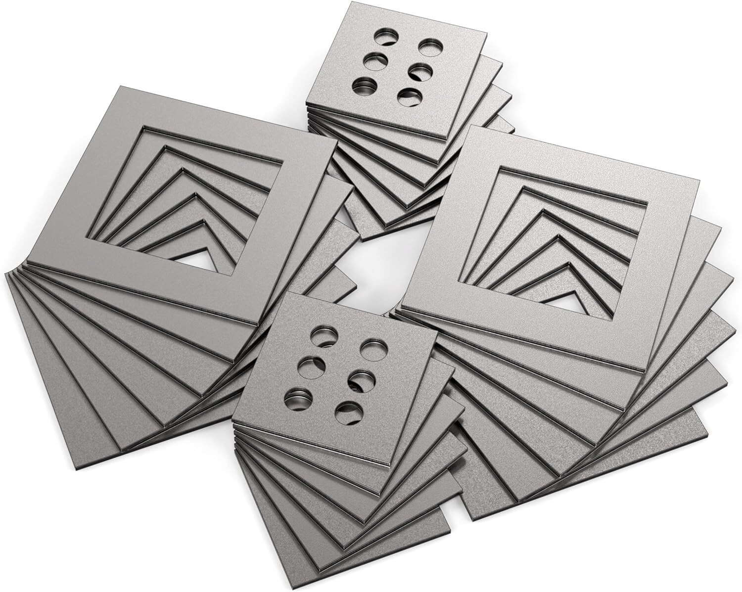 24pcs Welding Practice Kit 17 Gauge Steel Welding Training Coupons1 Test Pieces