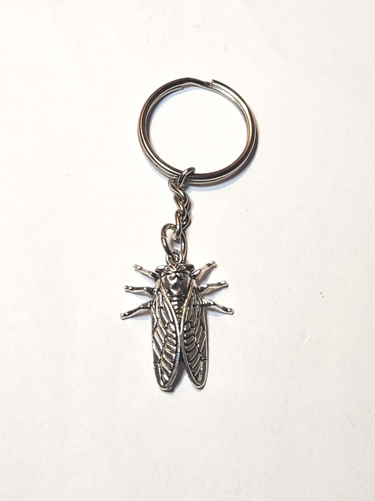 Cicada Keychain Insect Bug Keychain Fun Cicada Bag/keyring Accessory