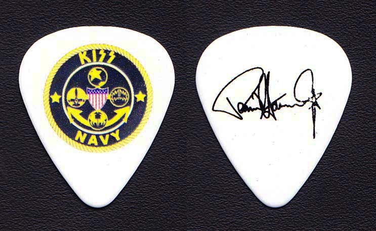 KISS Paul Stanley Signature KISS Navy Guitar Pick - 2012 KISS Kruise II