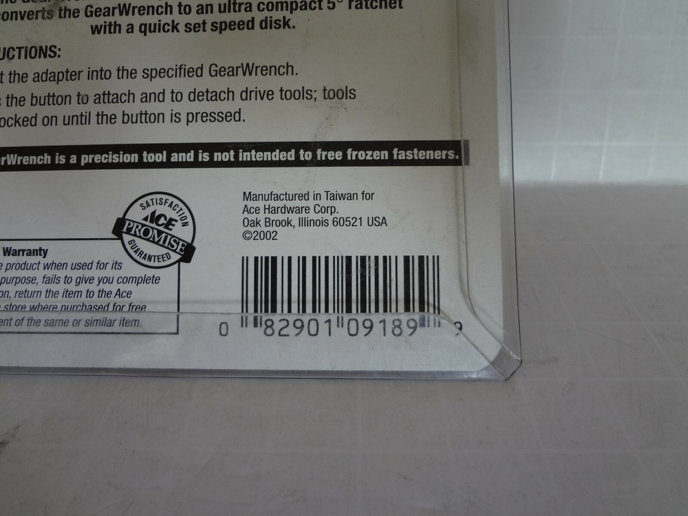 Ace 3 Pc. Locking Quick Release Drive Tool Adapter Set (2107126)