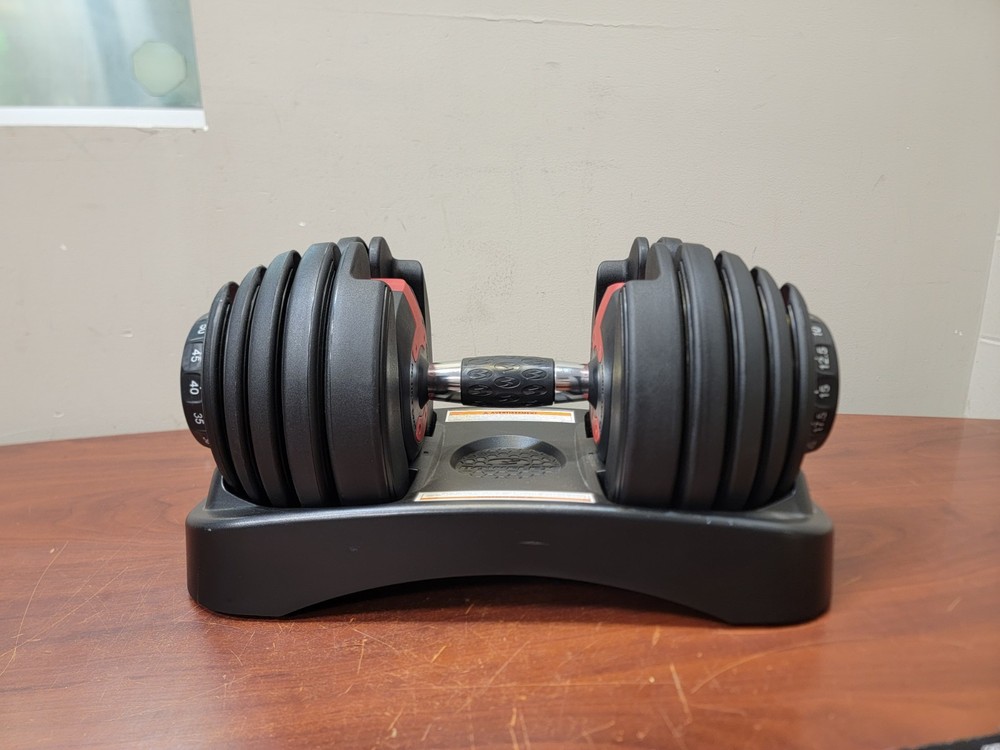 Bowflex SelectTech 552 Adjustable Single Dumbbell, 5lb-52.5lb