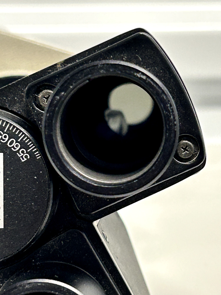 Nikon Microscope Binocular Head with Trinocular Port, Binos - Broken