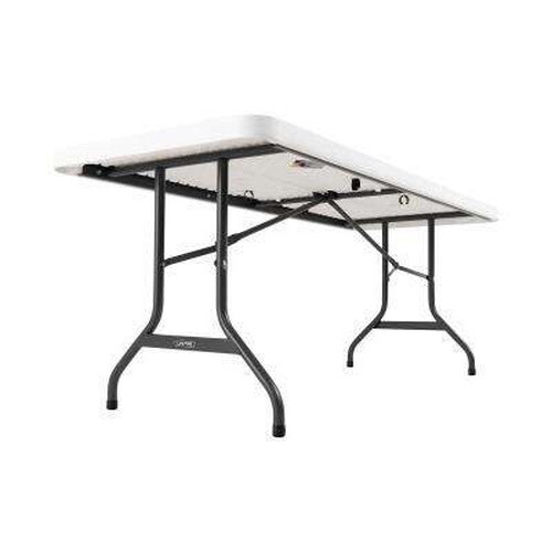 Lifetime 22901 6' White Granite Folding Table