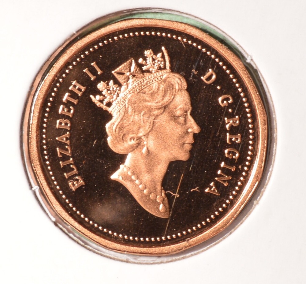 1993 Canada PROOF Penny