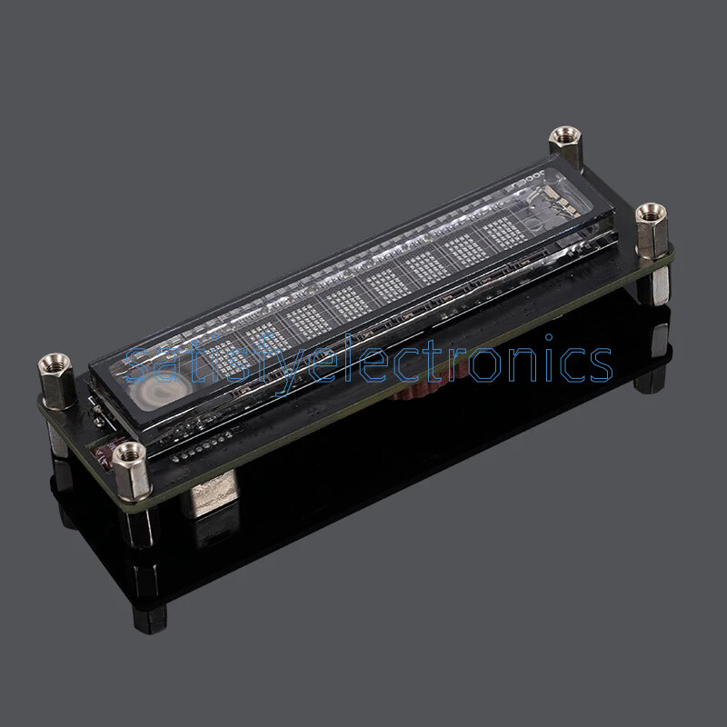 VFD Clock Vacuum Fluorescent Display WIFI Timing Automatic Calibration