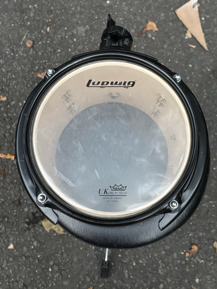 Ludwig Element Evolution 100th 8” Rack Tom Drum Green Fade