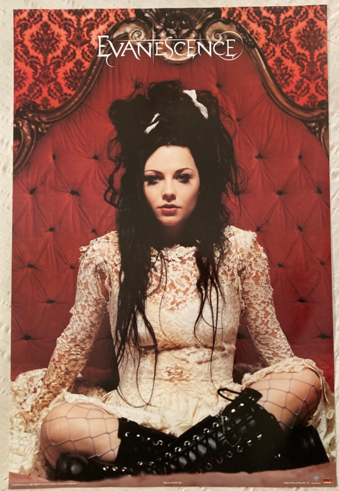 Evanescence 2004 Poster Sexy Amy Lee Aquarius K