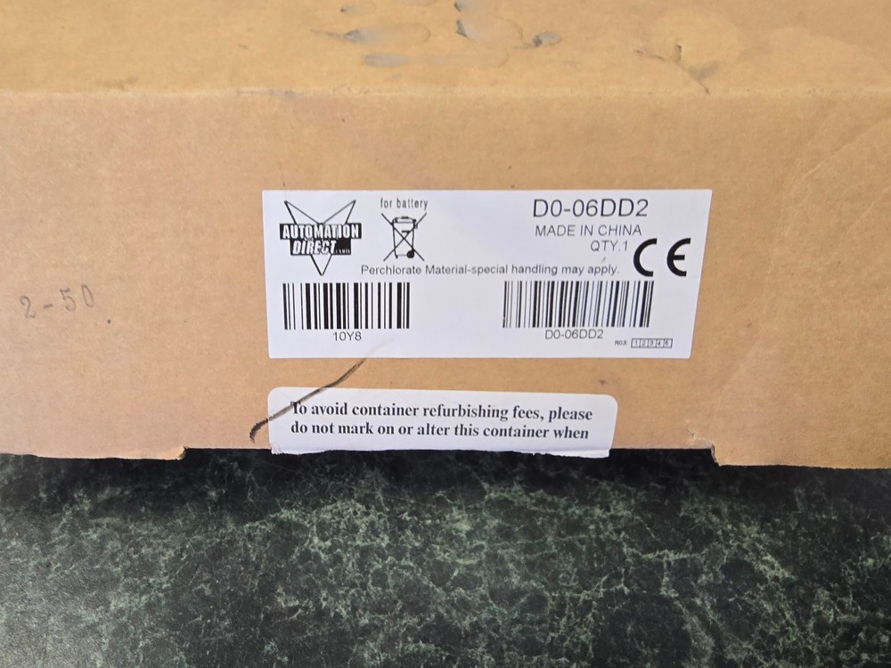 KOYO DIRECT LOGIC 06 AUTOMATION DIRECT D0-06DD2 PLC MODULE
