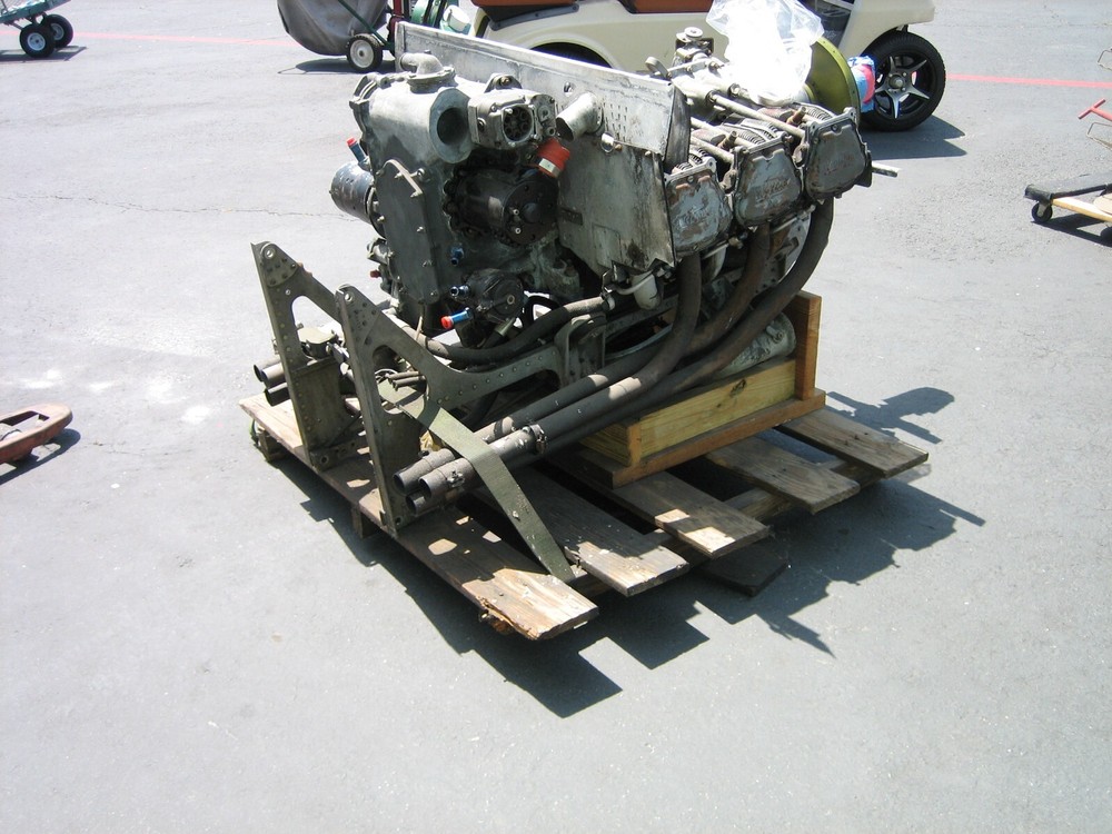 Lycoming GO-480-D1A Aircraft Engines Pair