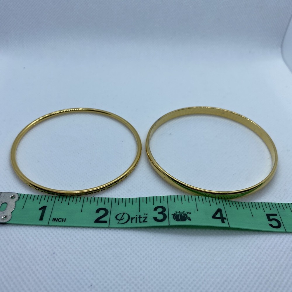 Bracelets Bangles Monet Goldtone Bangles Set Of 2 B2D