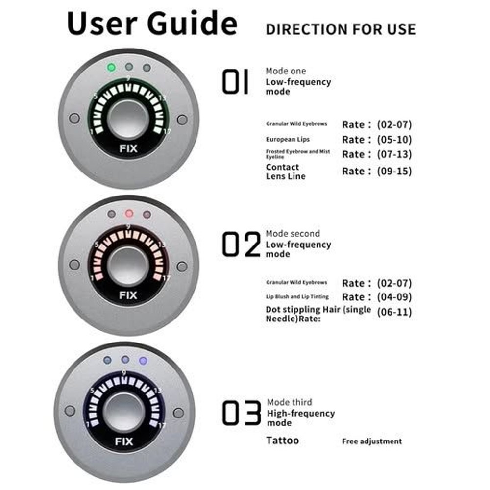 PMU eyebrow makeup tattoo machine