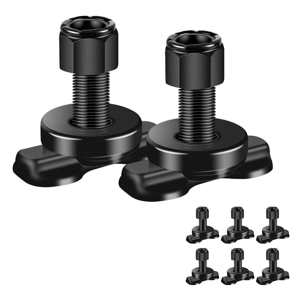 8 Pcs L-Track Lug Threaded Stud Fitting Tie Down with L track Rail
