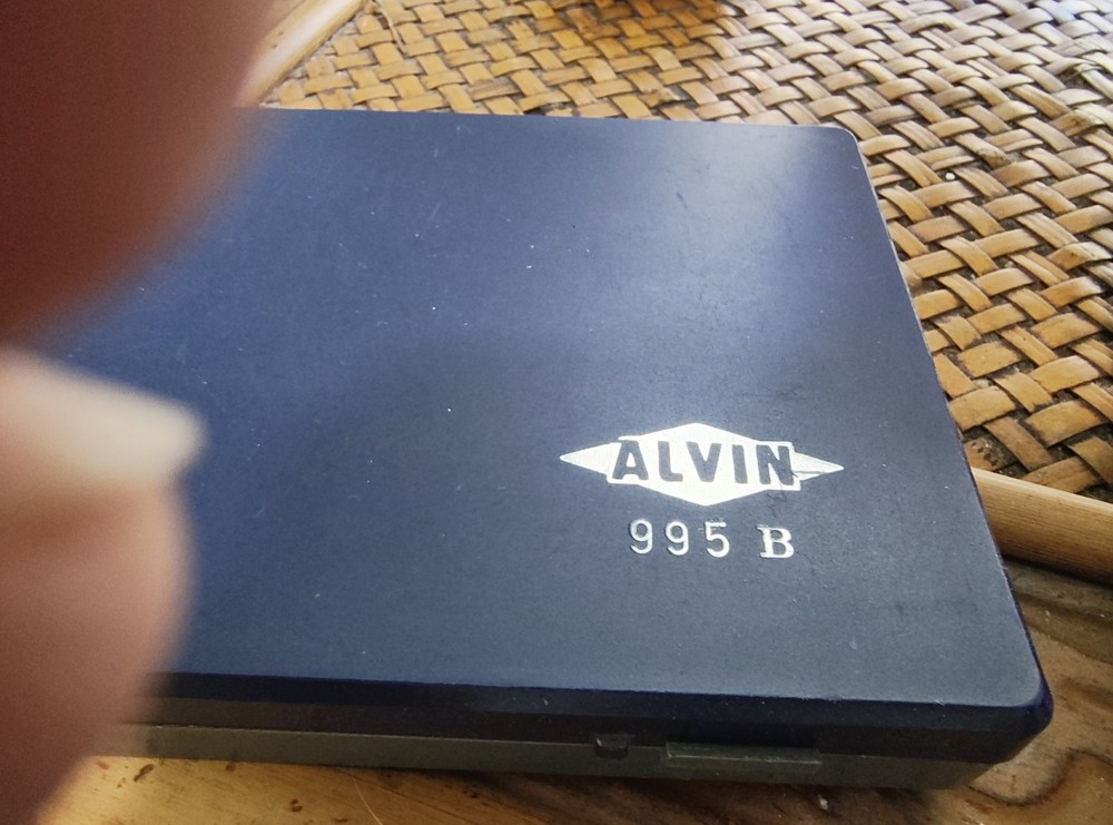 Alvin Precision Drafting Set 995b 1970s