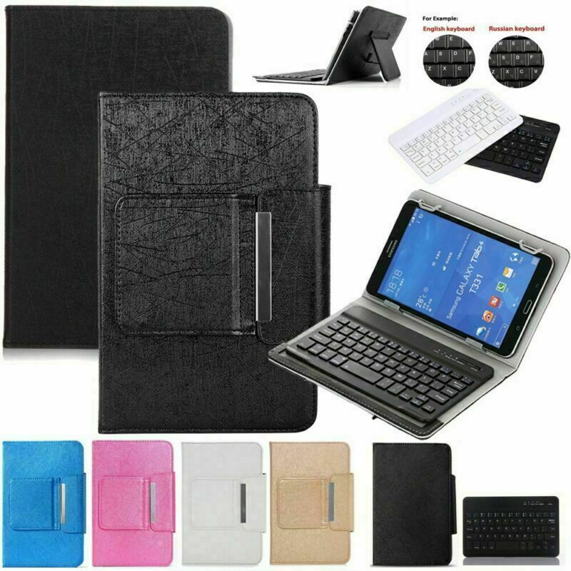 For Amazon Fire HD 10 9th Gen 2019 10.1" Tablet Universal Keyboard Leather Case