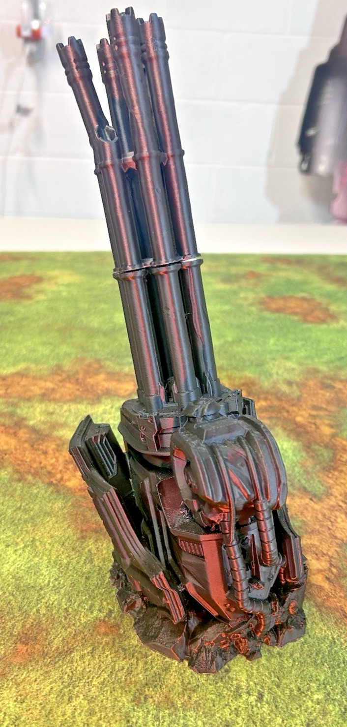 Tabletop Terrain - Fallen Titan - Perfect for Warhammer 40K/Kill Team: 7 pcs