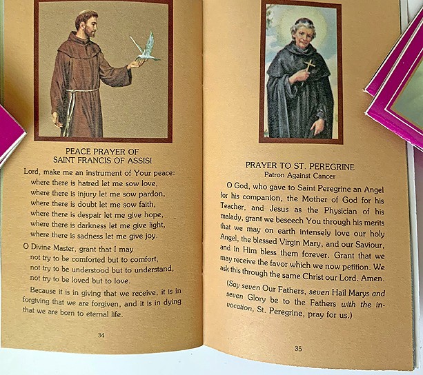 Daily Prayers - 10 booklets - Morning Mid-Day Night Consecration Sacred Heart