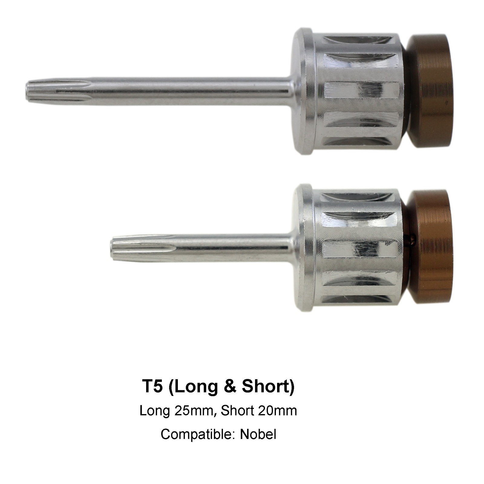 Implant Unigrip Driver T5 Screwdriver Manual Torque Wrench Adapter Nobel Biocare