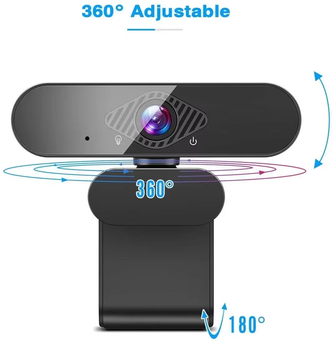 1080P Full HD USB Webcam for PC Desktop,Laptop Web Camera with Microphone Lot