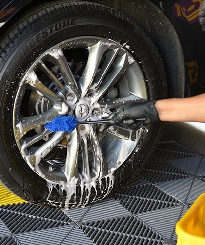 Wheel Cleaning Soft Brush