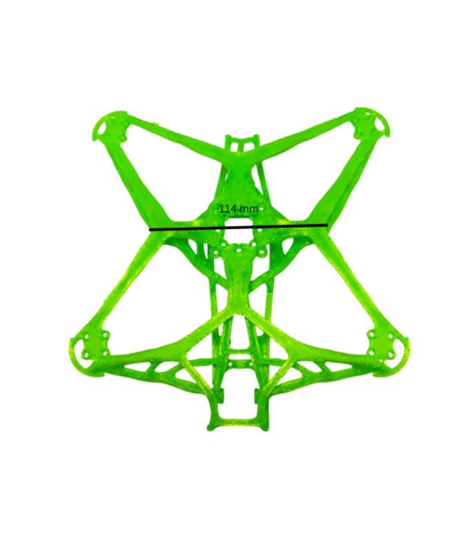 5 Inch FPV Drone Frame with Durable PETG – 3D Printed