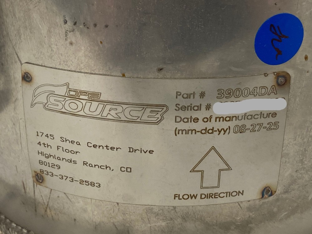 DPF Source Diesel Particulate Filter for Isuzu 39004DA