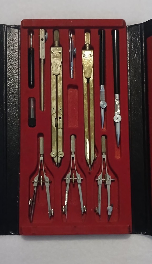 Vintage Dick Blick Drafting Tool Set