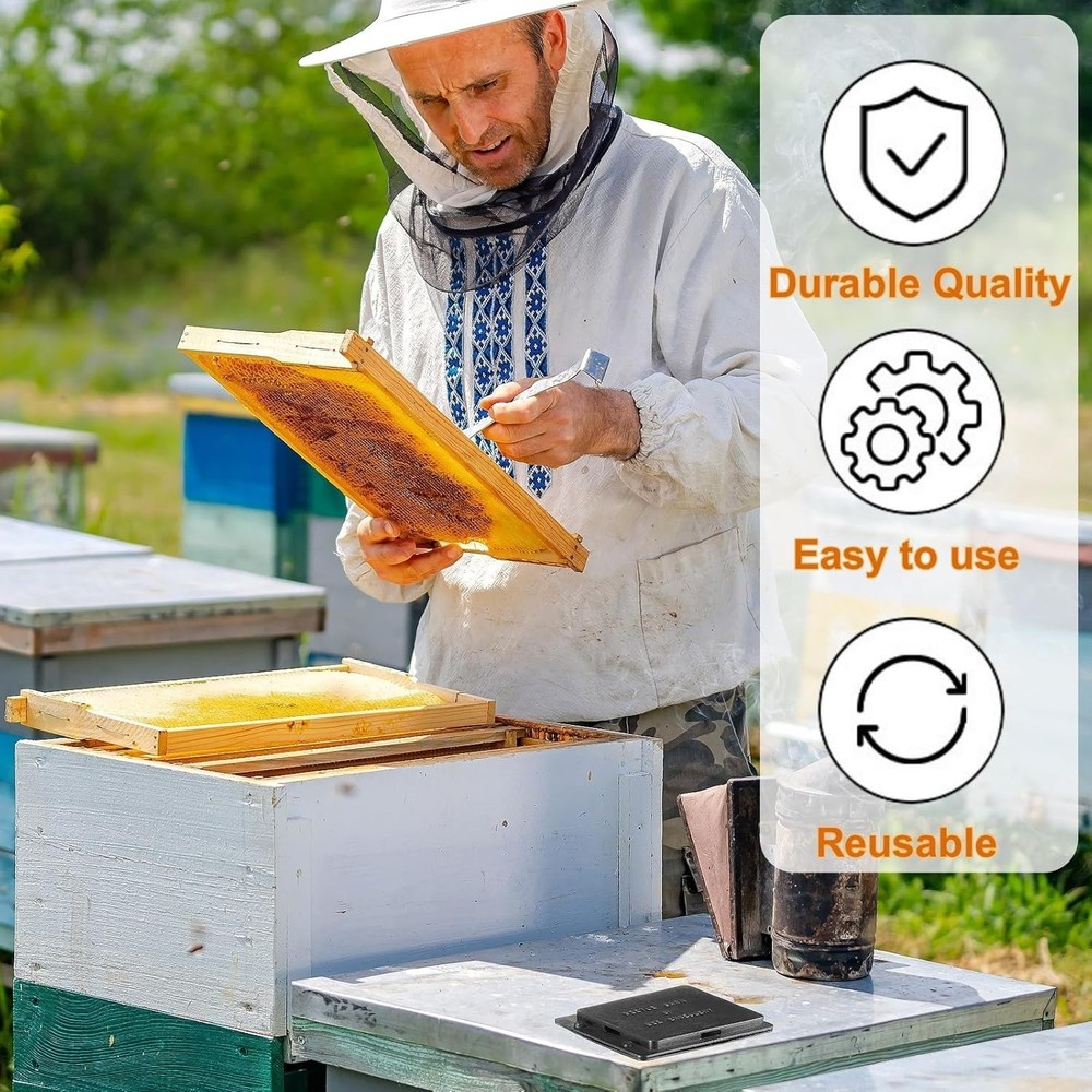 Hive Beetle Trap Reusable 30 PCS Black